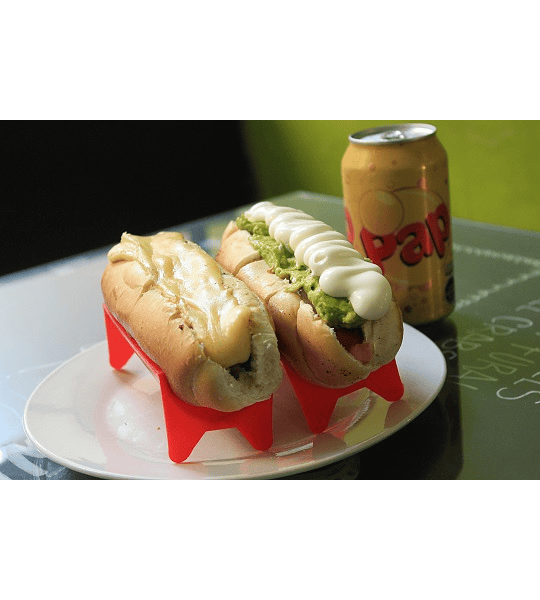 As luco + hot dog italiano + bebida lata