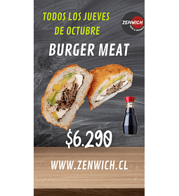 Jueves de Octubre (burger meat)