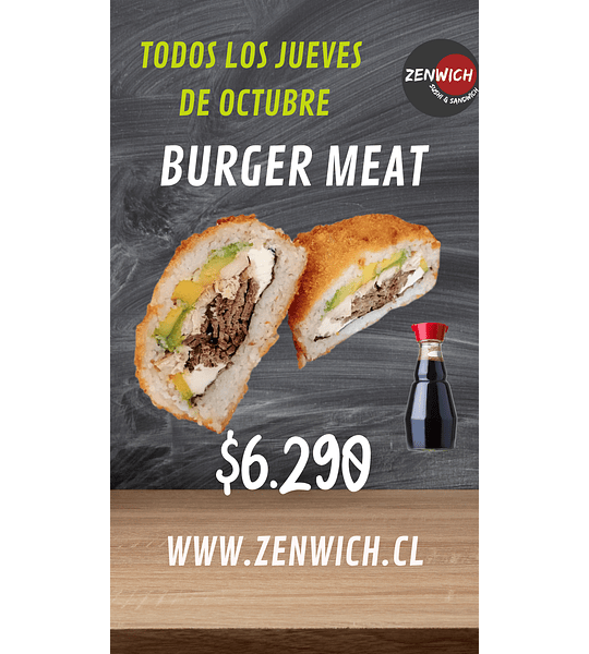 Jueves de Octubre (burger meat)