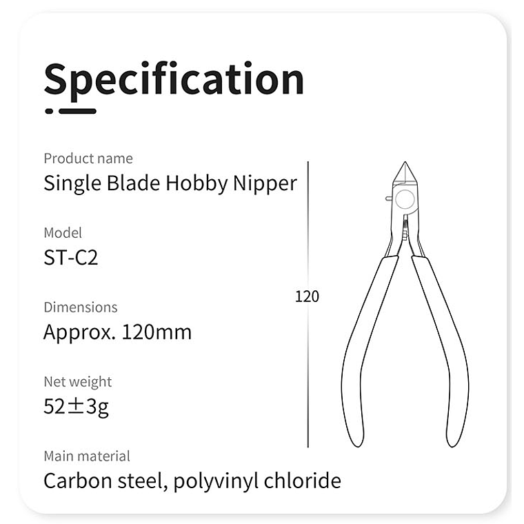 Preventa Dspiae - Alicate de corte de una hoja 6