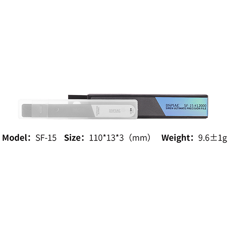 Preventa Dspiae - Lima de vidrio Siren 5