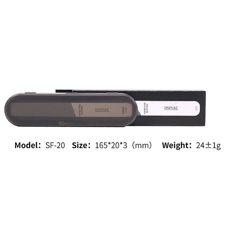 Preventa Dspiae - Lima de vidrio Siren 8