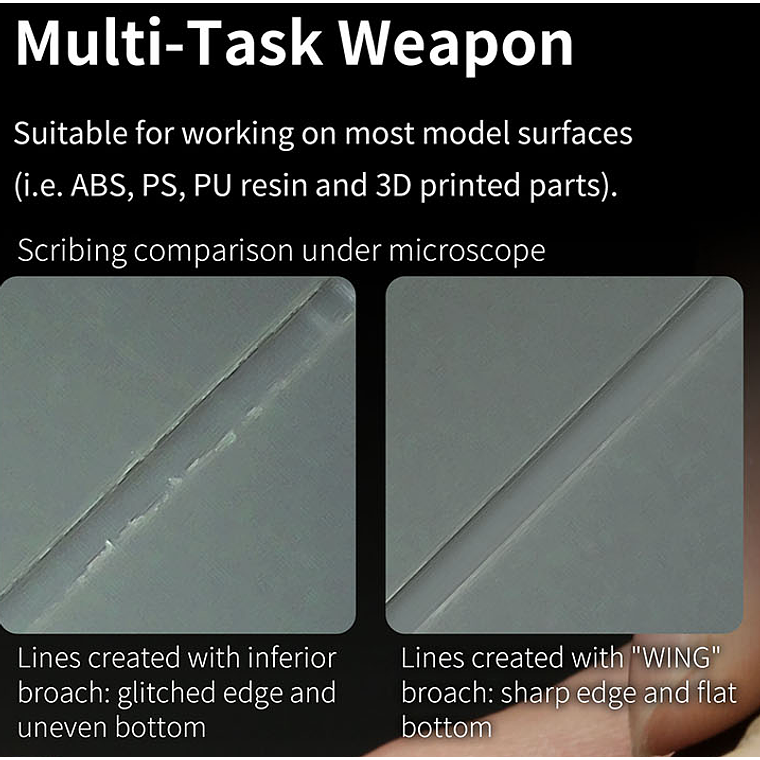 Preventa Dspiae - Cuchilla de trazado (Solo cuchilla) 6