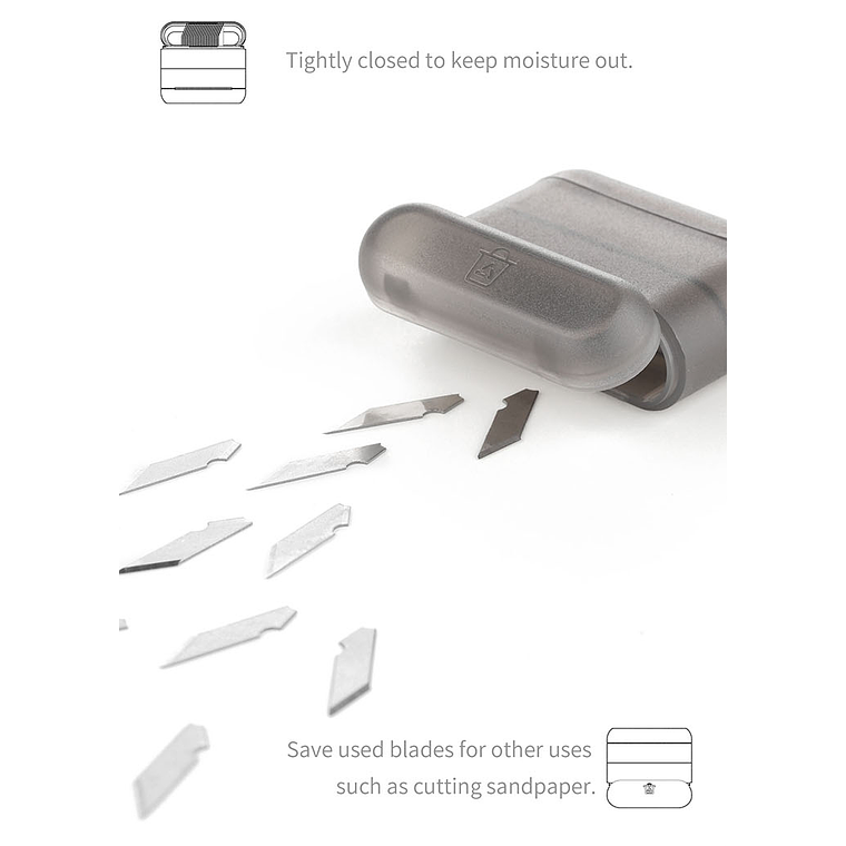 Preventa Dspiae - Cuchilla de modelismo (Hobby Knife) 4