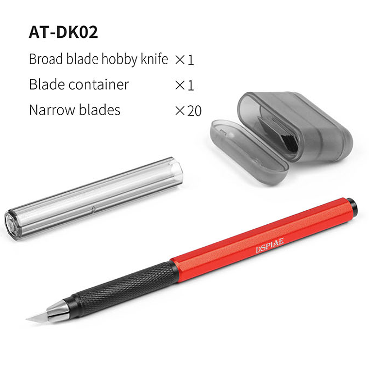 Preventa Dspiae - Cuchillo de Modelismo con cuerpo de aluminio 6