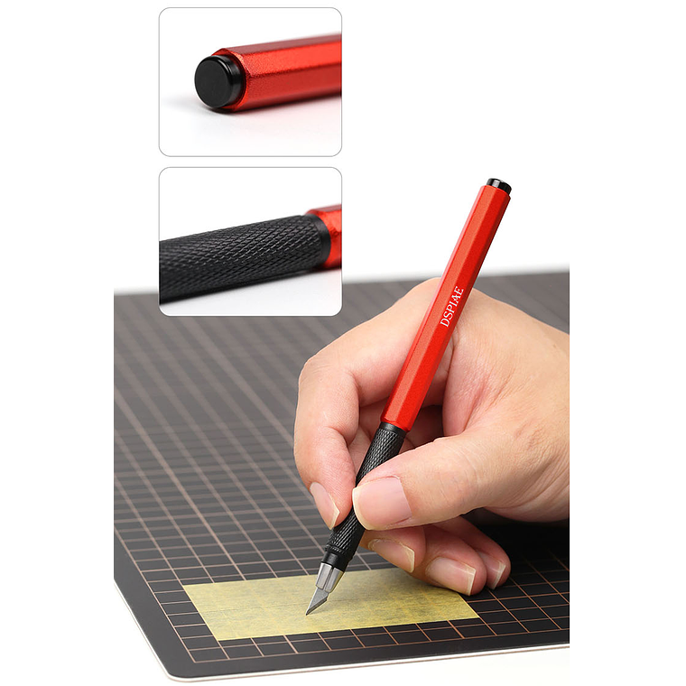 Preventa Dspiae - Cuchillo de Modelismo con cuerpo de aluminio 3