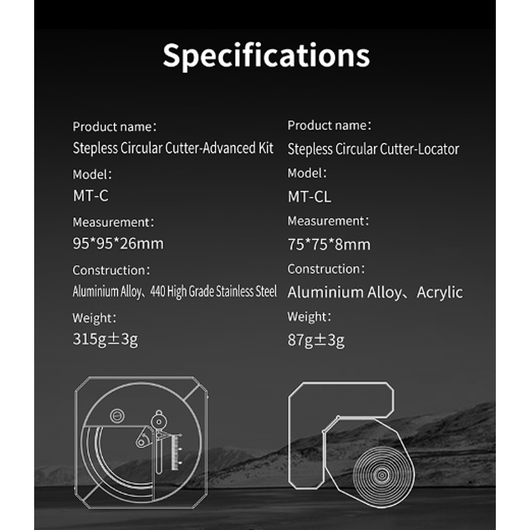 Preventa Dspiae - Herramienta de corte circular 10