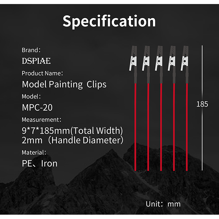Preventa Dspiae - Clips para pintar 7
