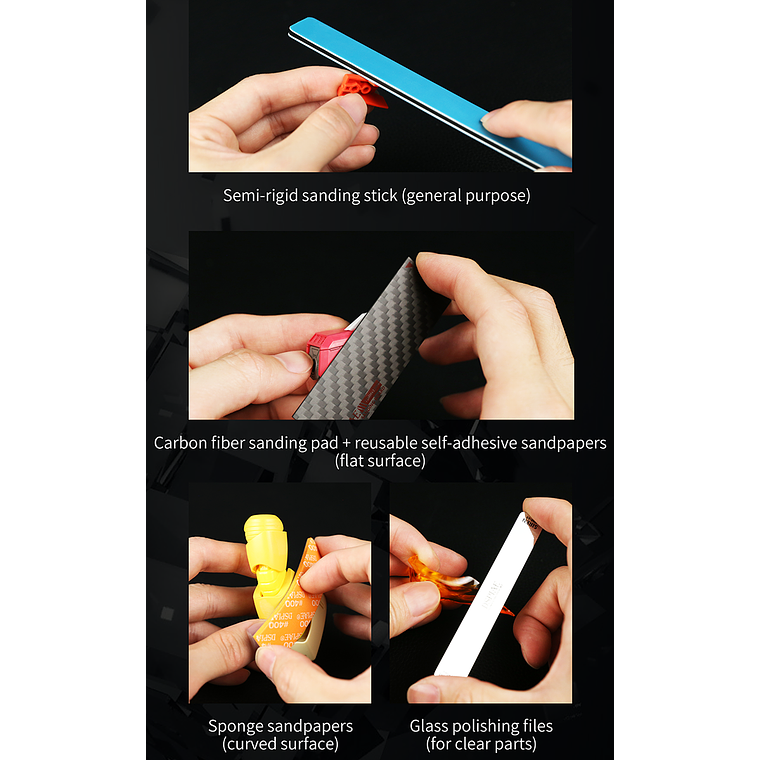 Dspiae - Kit completo de herramientas para modelismo 