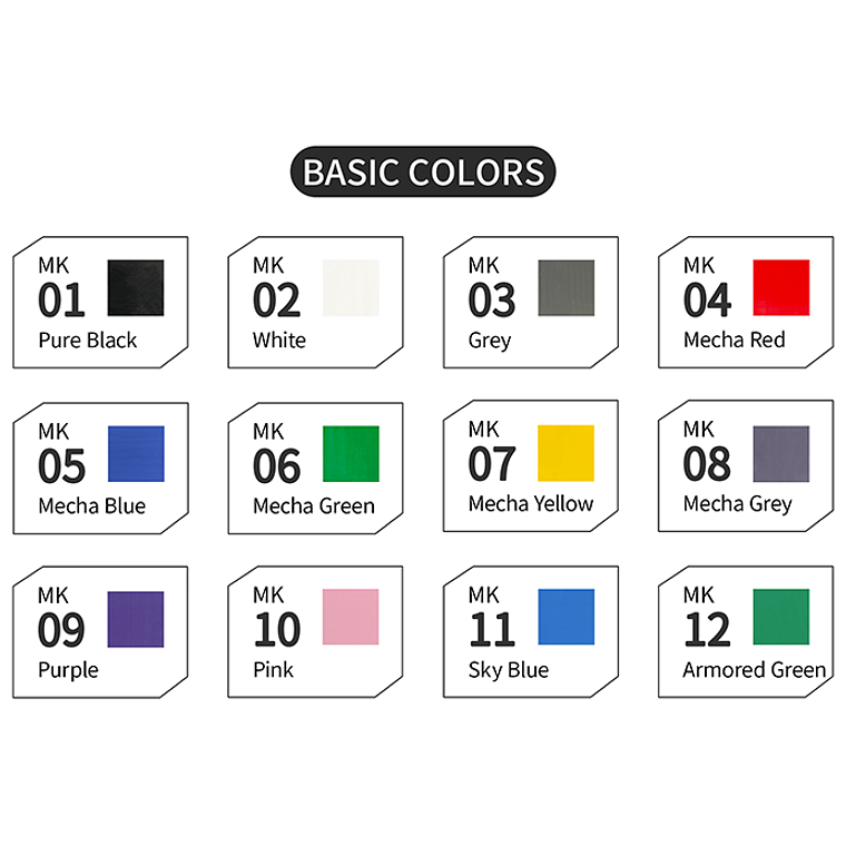 Dspiae - Marcadores acrílicos de punta suave 2