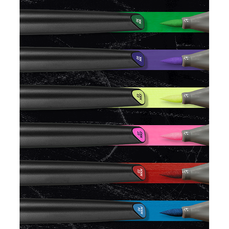 Dspiae - Marcadores acrílicos de punta suave 1