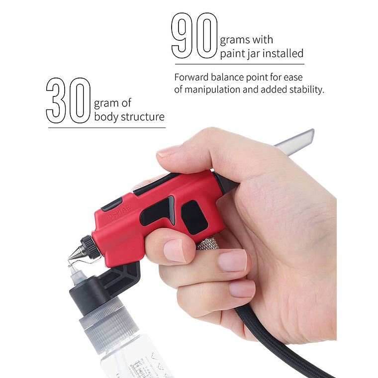 Dspiae - Aerógrafo sin lavado 6