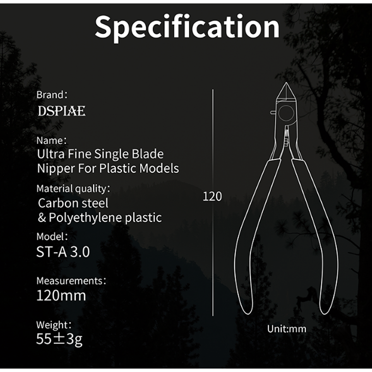 Dspiae - Alicate de corte (high end) 7