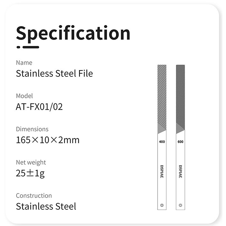 Dspiae - Lima en barra de Acero 7