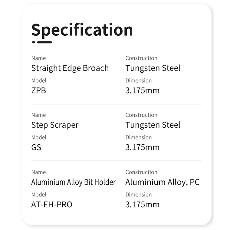 Dspiae - Cuchilla de trazado 9