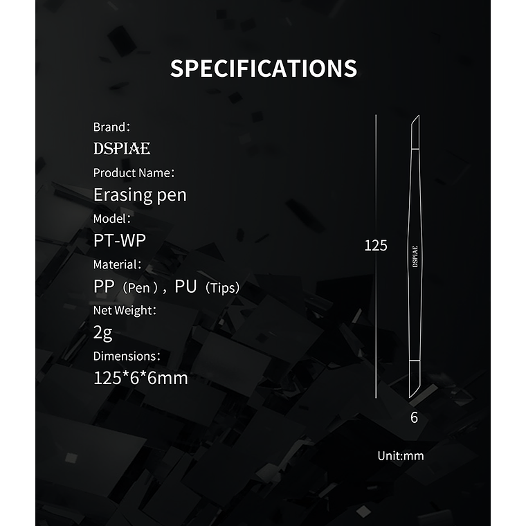 Dspiae - Limpiador de lineas de panel 10