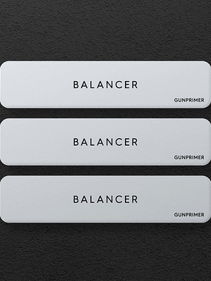 Preventa - Gunprimer - Balancer Blanco (3un)
