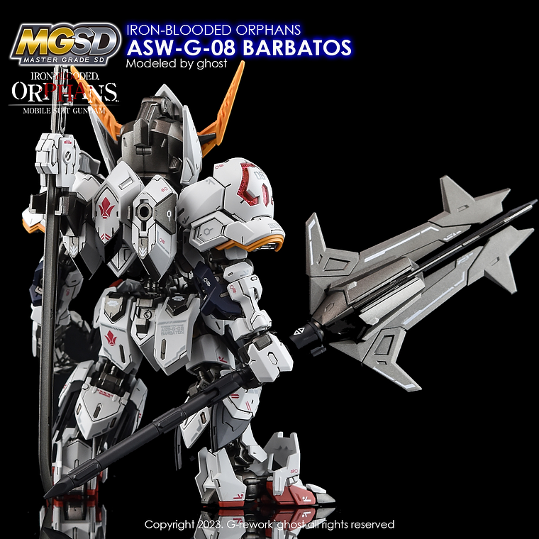 G-Rework - MGSD - Gundam Barbatos 5