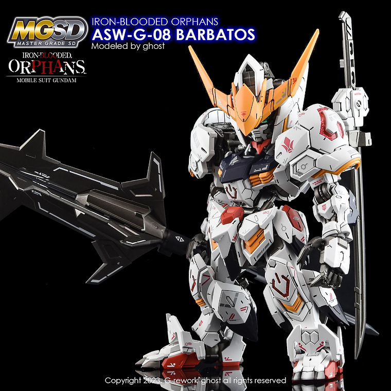 G-Rework - MGSD - Gundam Barbatos 4
