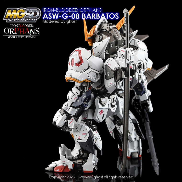G-Rework - MGSD - Gundam Barbatos 6