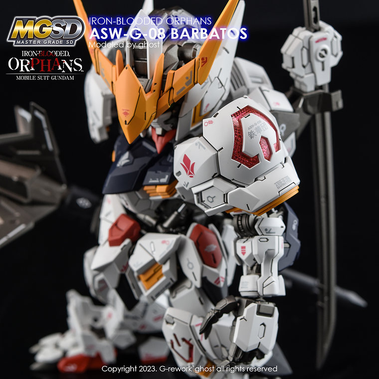 G-Rework - MGSD - Gundam Barbatos 9