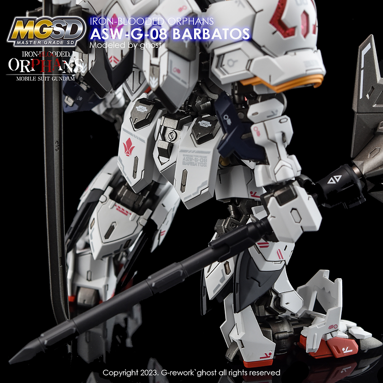 G-Rework - MGSD - Gundam Barbatos 12