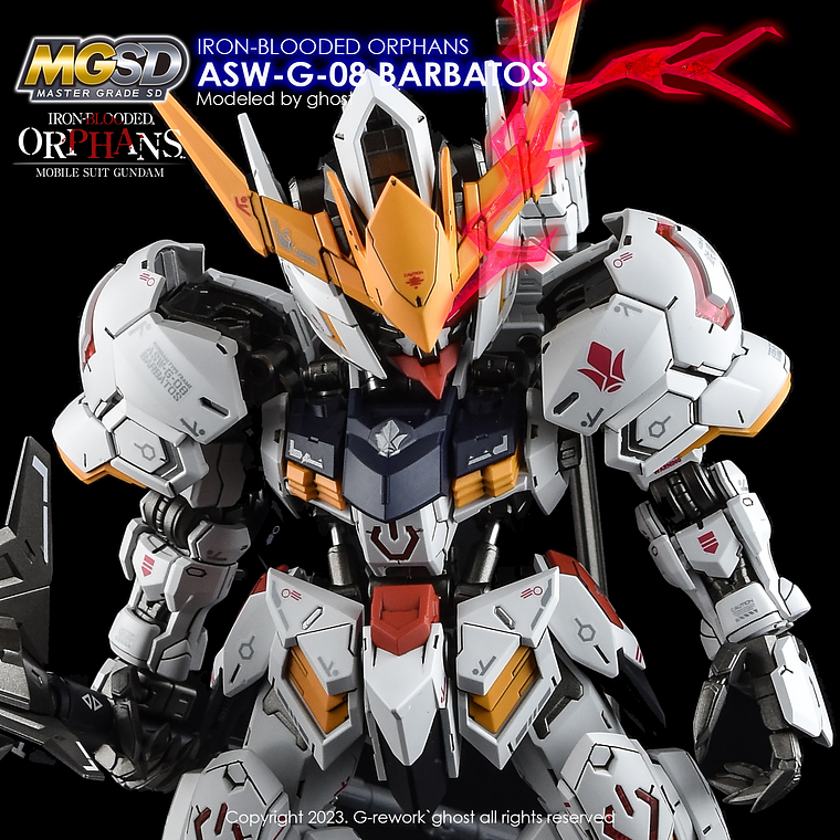 G-Rework - MGSD - Gundam Barbatos 8