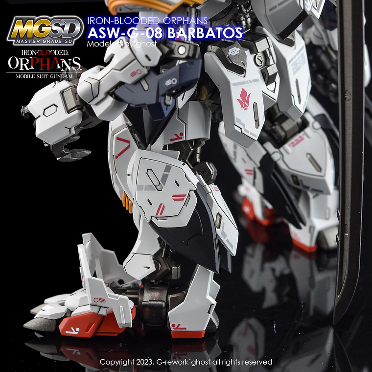 G-Rework - MGSD - Gundam Barbatos 11
