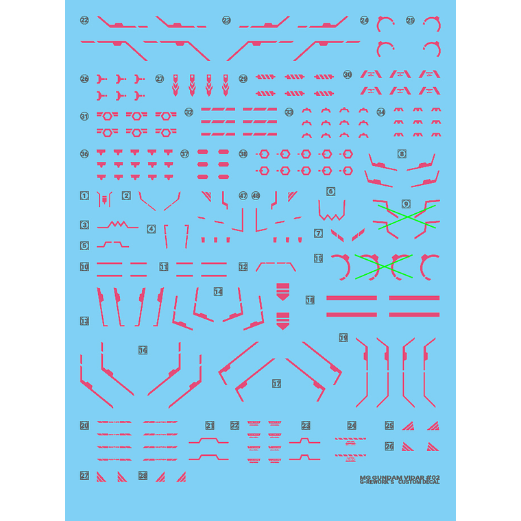 G-Rework - MG - Gundam Vidar 2