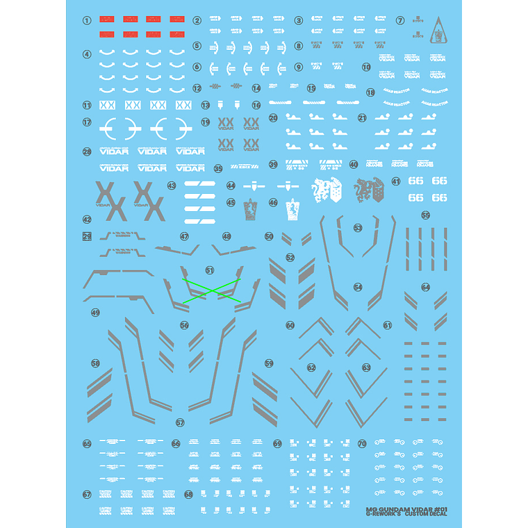 G-Rework - MG - Gundam Vidar 3