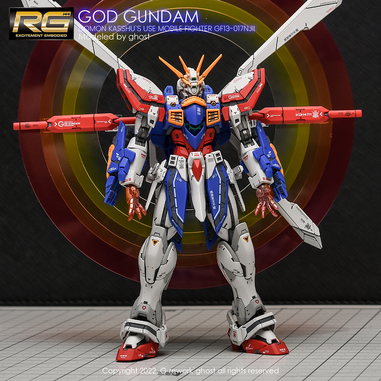G-Rework - RG - God Gundam 3