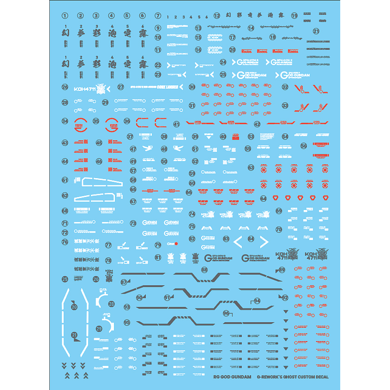 G-Rework - RG - God Gundam 2