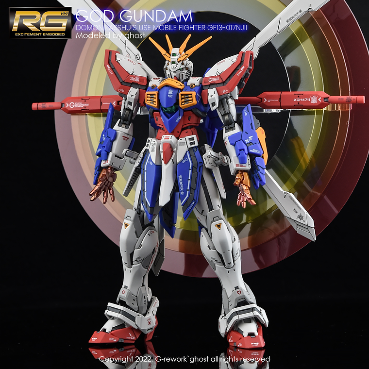 G-Rework - RG - God Gundam 1
