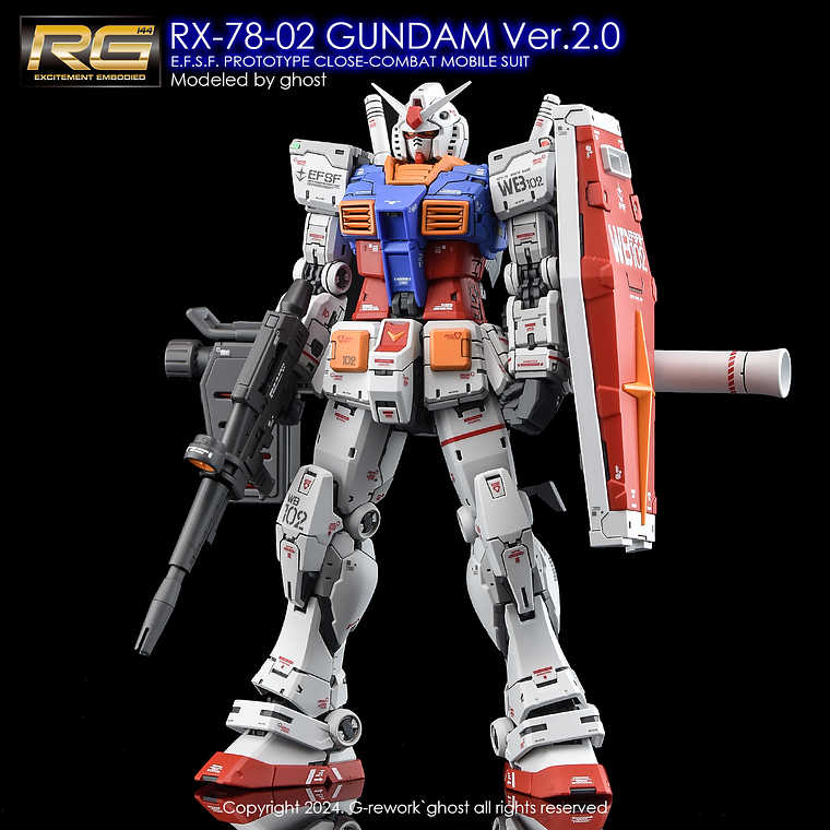 G-Rework - RG - RX-78 Gundam 2.0 1