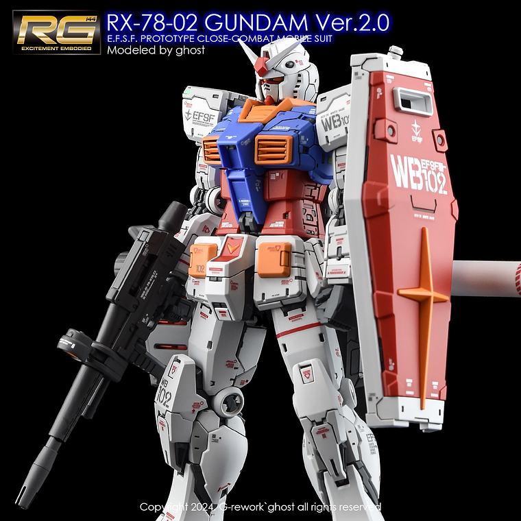 G-Rework - RG - RX-78 Gundam 2.0 9