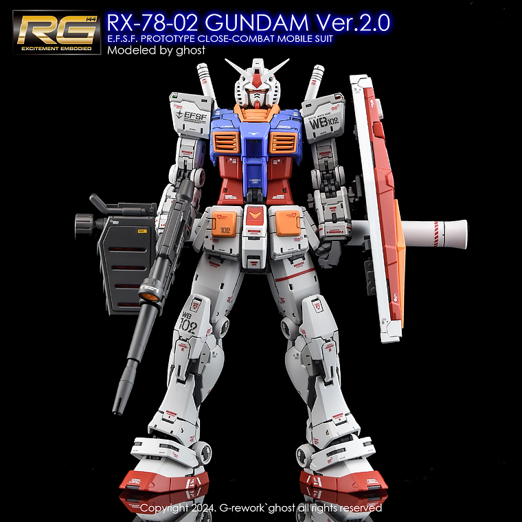 G-Rework - RG - RX-78 Gundam 2.0 12