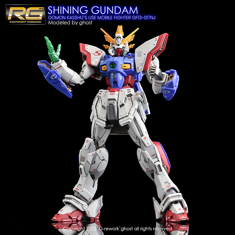 G-Rework - RG - Shining Gundam 3