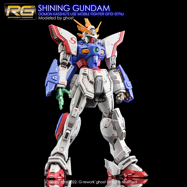 G-Rework - RG - Shining Gundam 1