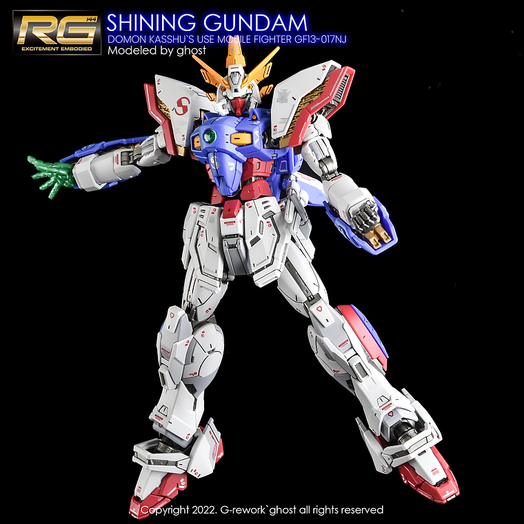 G-Rework - RG - Shining Gundam 9