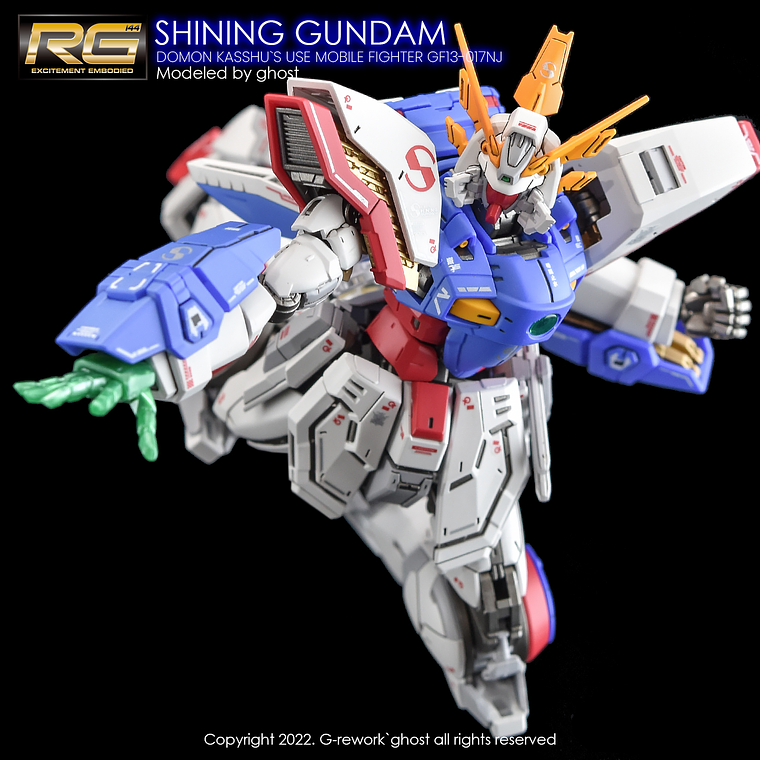 G-Rework - RG - Shining Gundam 10