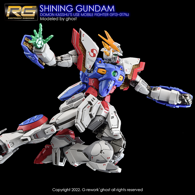 G-Rework - RG - Shining Gundam 11