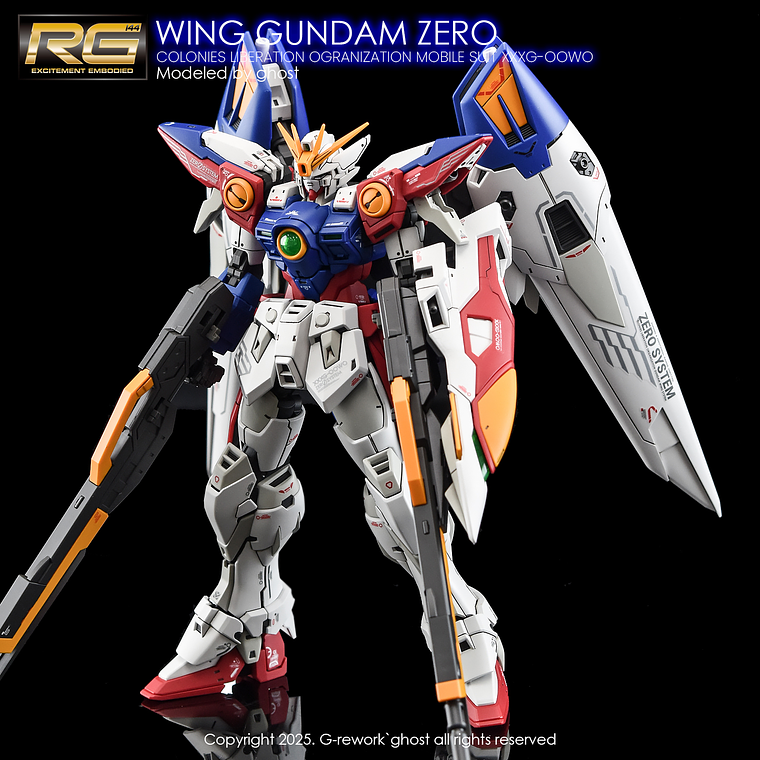 G-Rework - RG - Wing Gundam Zero 1