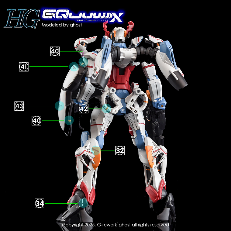 G-Rework - HG - GQuuuuuuX 28