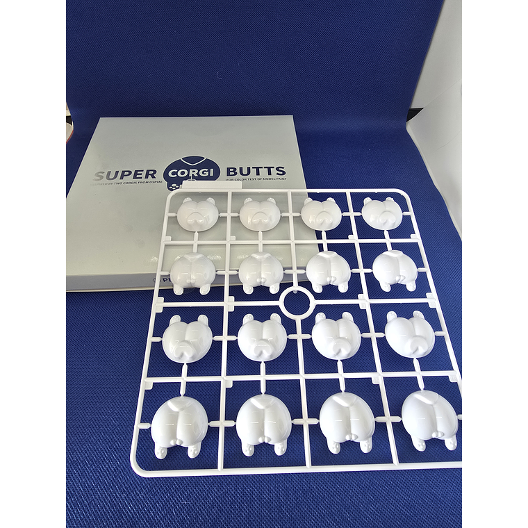 Dspiae - Potitos de corgi para testeo de colores 12