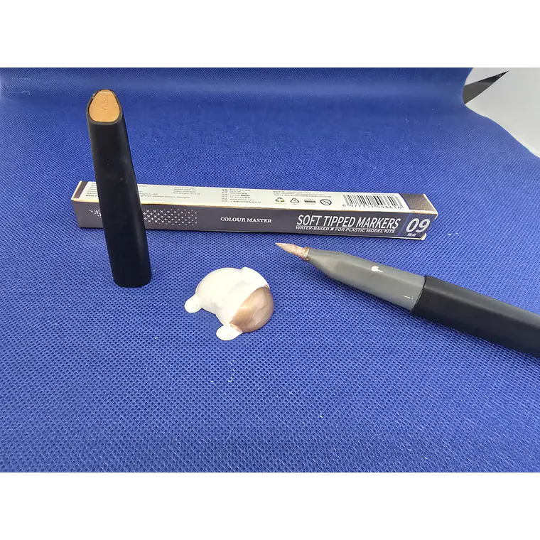 PREVENTA - Dspiae - Marcadores acrílicos de punta suave dorados 5