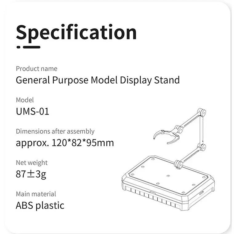 PREVENTA - Dspiae - Base para modelos 9
