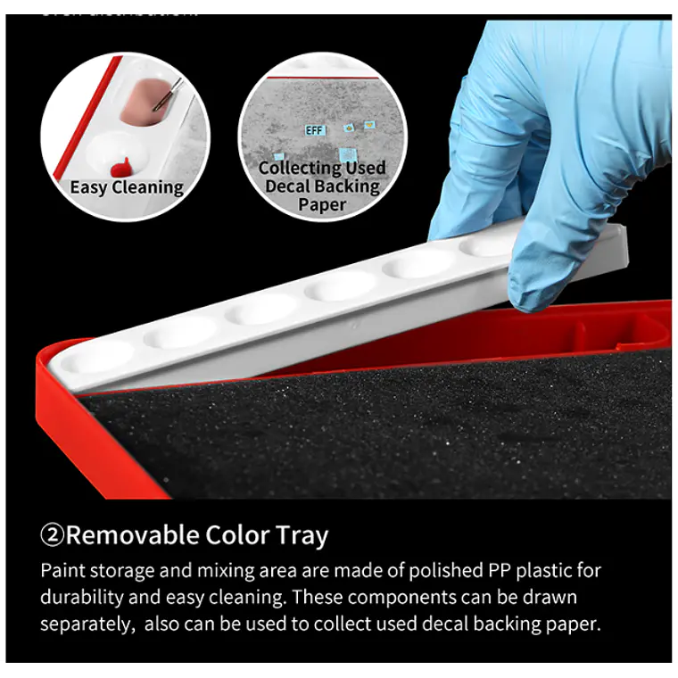 PREVENTA - Dspiae - Paleta humectante para pintura acrílica: Poseidon 7