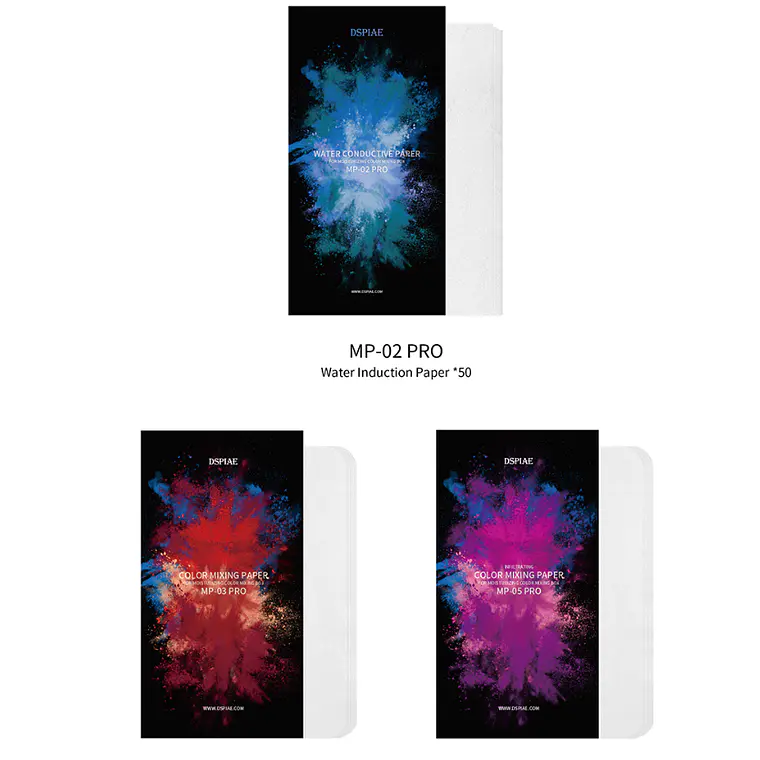 PREVENTA - Dspiae - Paleta humectante para pintura acrílica: Poseidon 10
