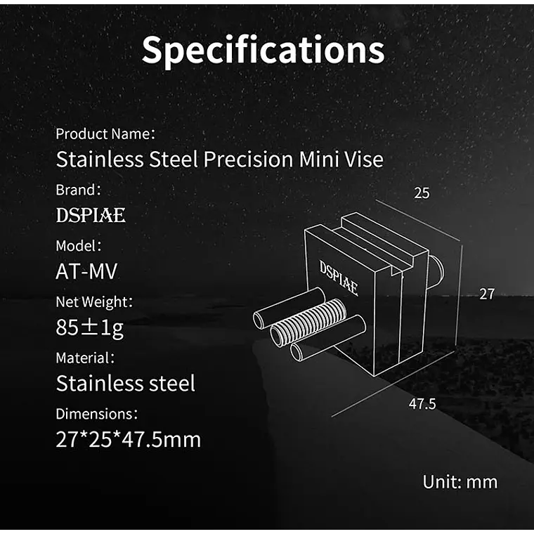 PREVENTA - Dspiae - (AT-MV) Mini prensa de tornillo 7
