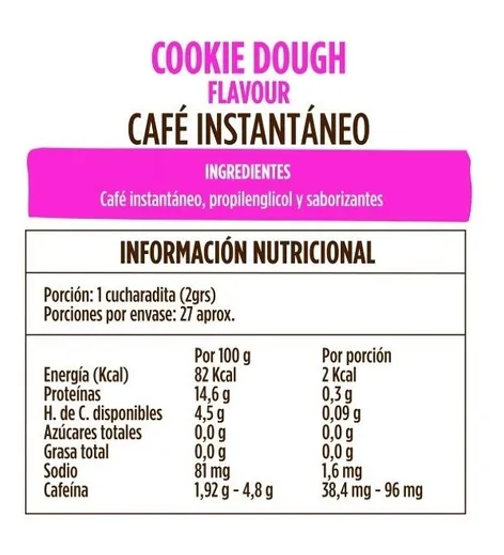 Cafe Cookie Dough